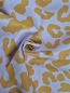 Preview: Canvas Baumwolle Leopard - lila/okker